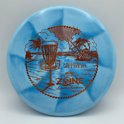 Scott Withers ESP Sparkle Zone - Orange Hidden Stars Stamp