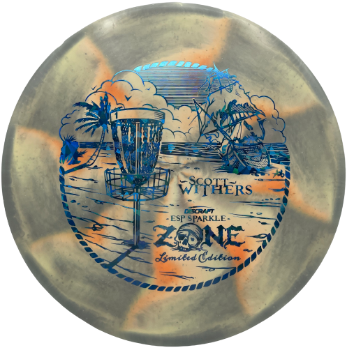 Scott Withers ESP Sparkle Zone - Light Blue Shatter Stamp