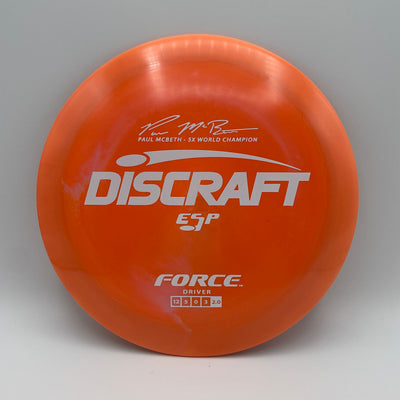 Paul McBeth ESP Force