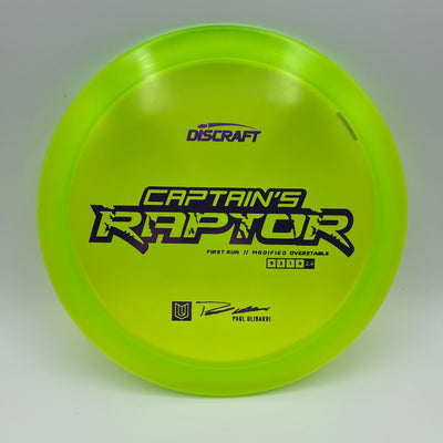 Special Z Blend Captain's Raptor