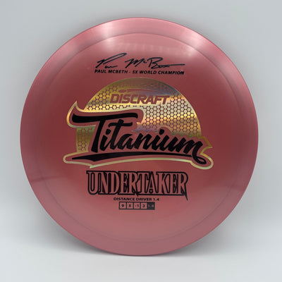 Paul McBeth Ti Undertaker