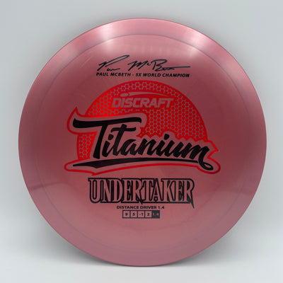 Paul McBeth Ti Undertaker